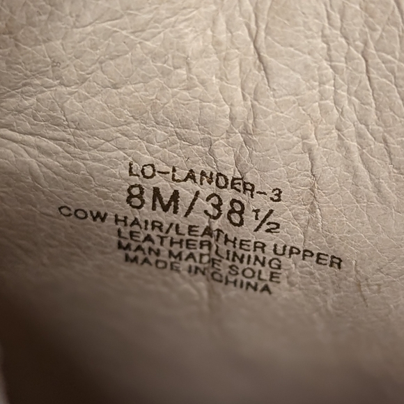 Louise et Cie Calf Hair Leopard Heeled Booties Pearl 8 Lo Lander 3 Maxamilist - Picture 11 of 14